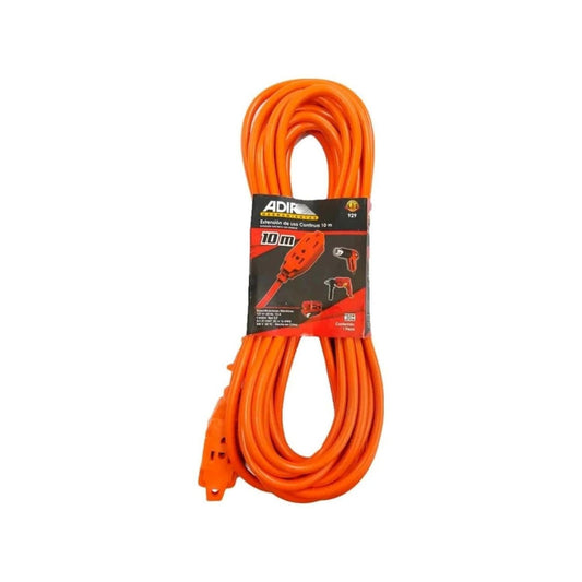 Extensión Eléctrica Uso Rudo 10 mts Adir Caja 10 Pz - Flash Sales