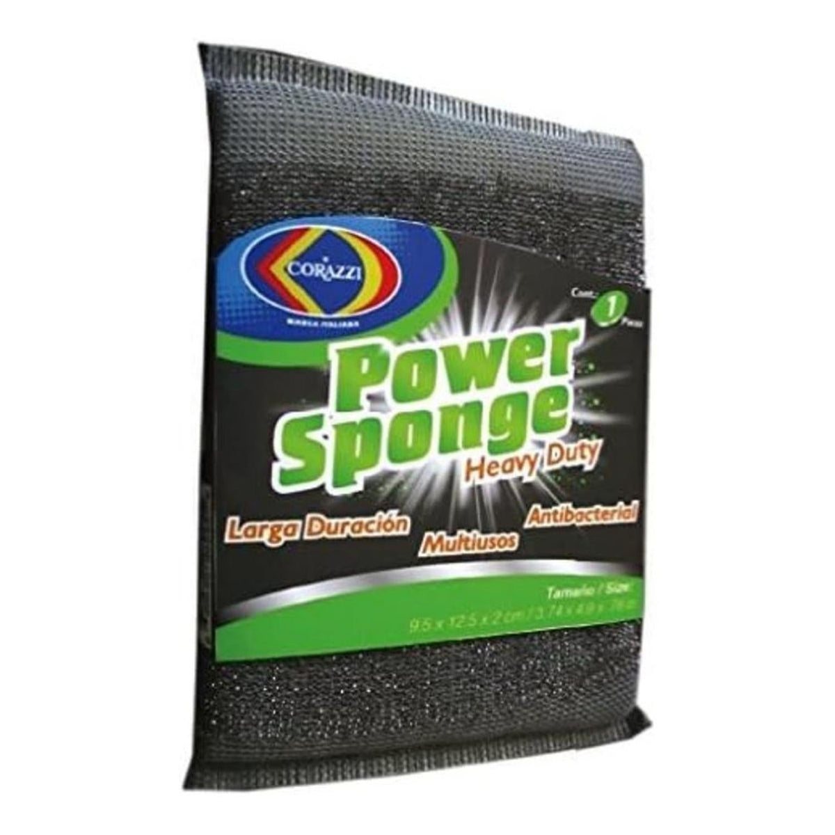 Fibra Esponja Power Corazzi Multiusos Uso Rudo 12 Paquetes - Flash Sales