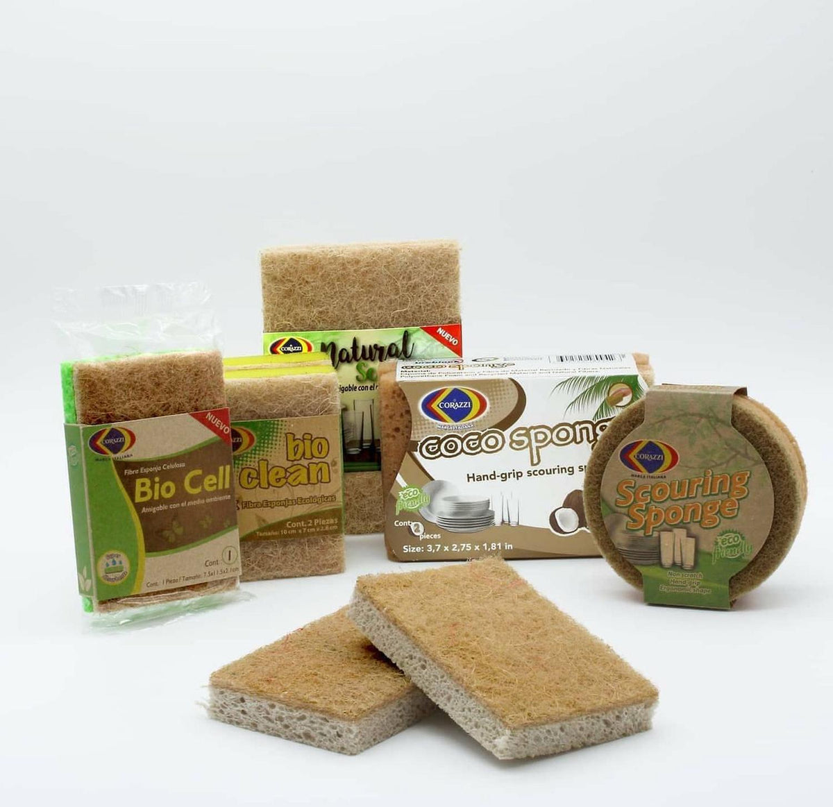 Fibra Natural Corazzi Ecológica Cáscara Nuezde 36 Paquetes - Flash Sales