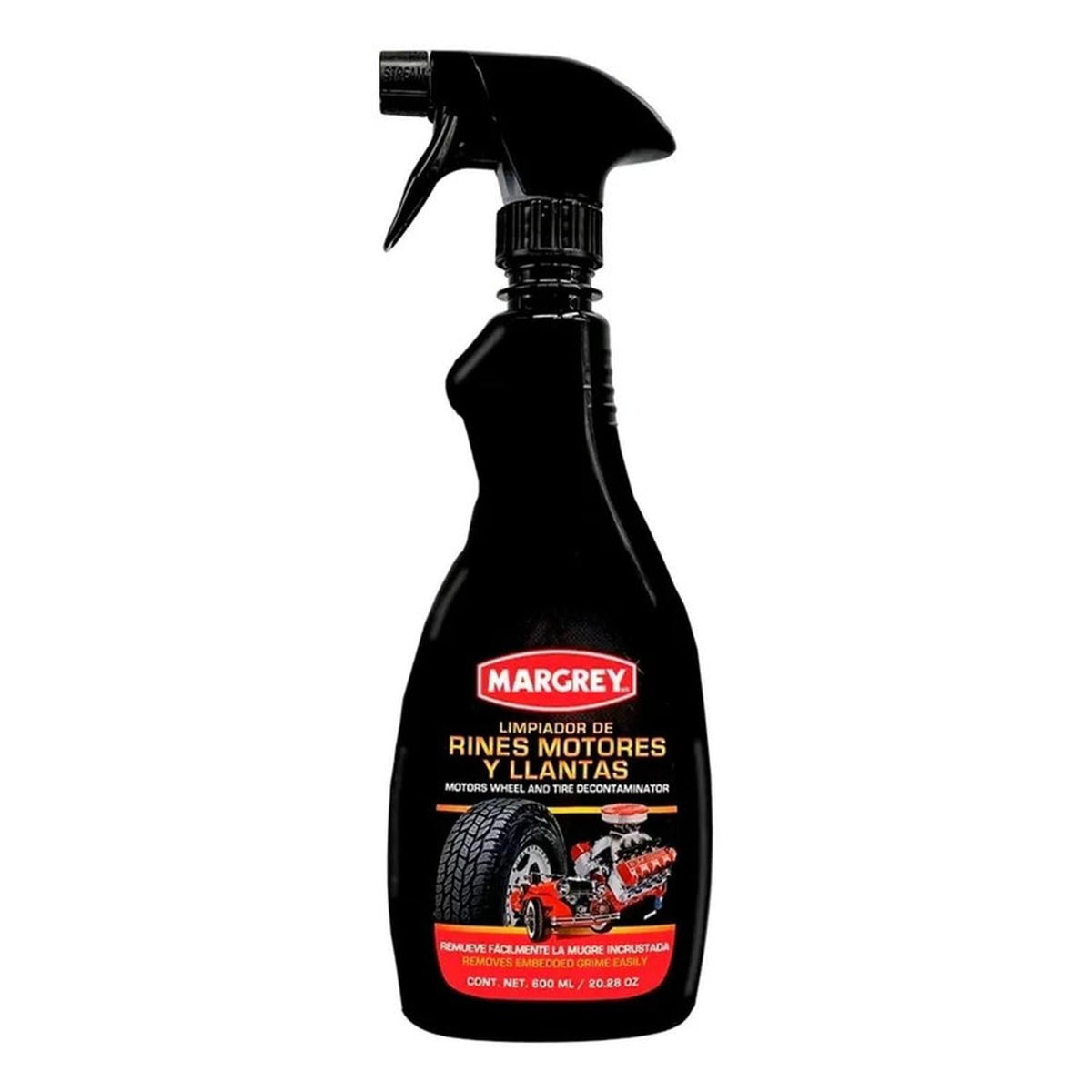 Limpiador Motores Rines Llantas Margrey 600 ml Caja 12 Piezas - Flash Sales