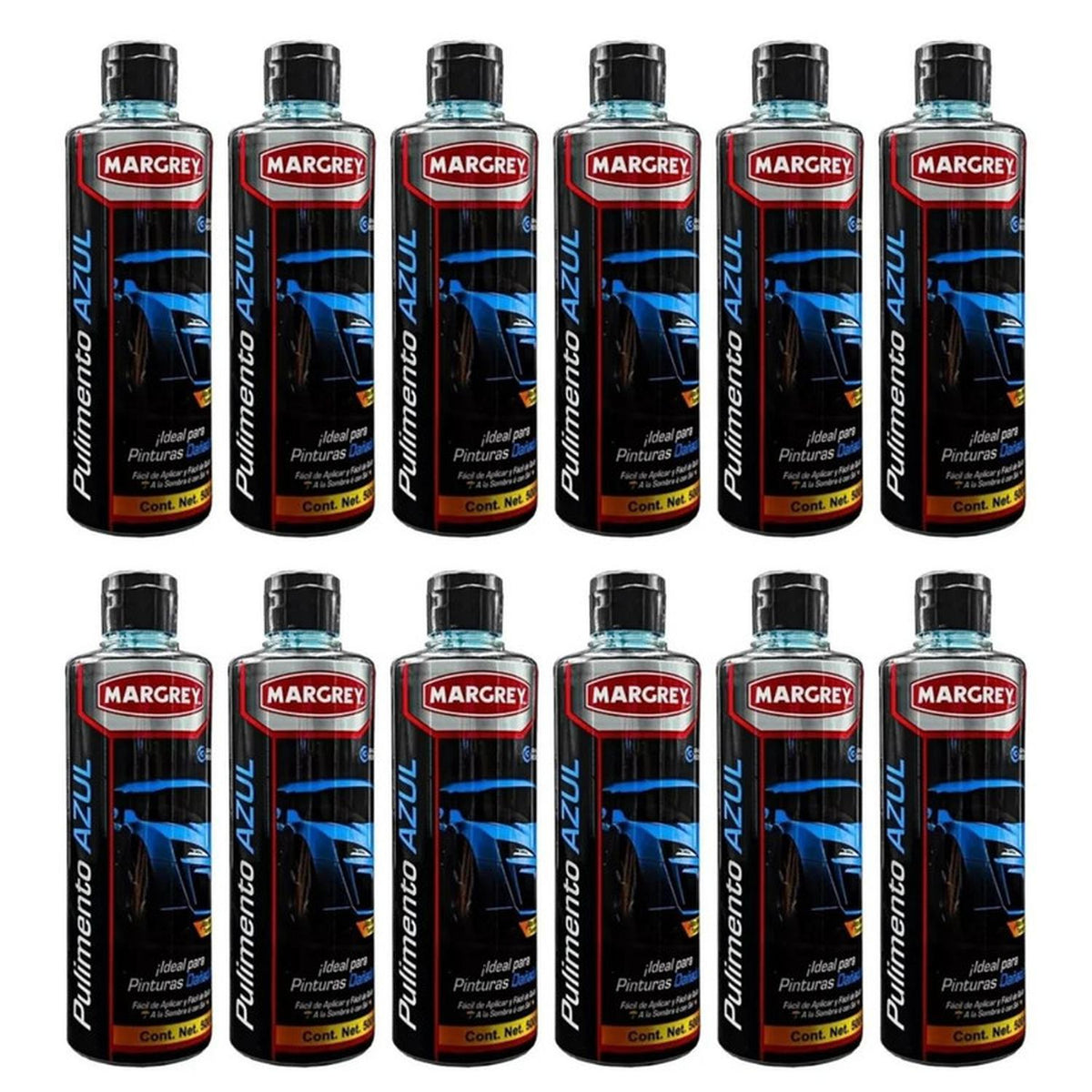 Pulimento Azul Margrey 500 ml Abrillantador Caja 12 Piezas - Flash Sales