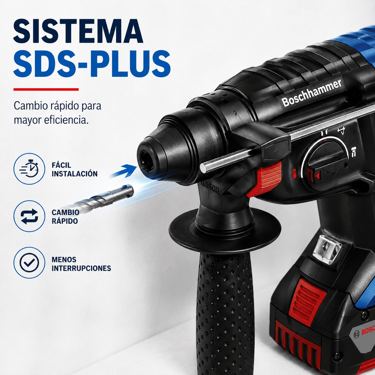 Rotomartillo Perforador Sds Plus Brushless - Flash $ales