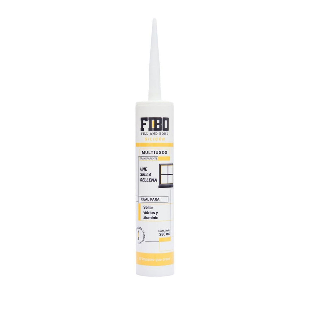 Silicon Transparente Uso General Fibo-Calafat 280 ml Caja 24 Pz - Flash Sales